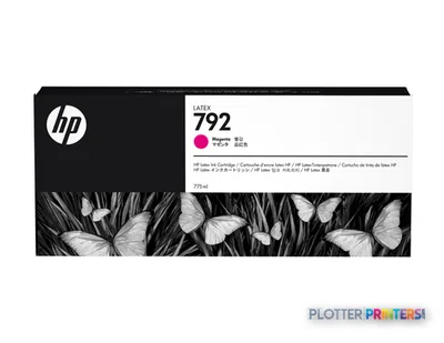 HP 792 775-ml Magenta Latex Ink Cartridge print head Thermal inkjet