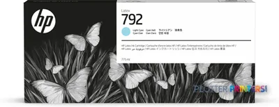 HP 792 775-ml Light Cyan Latex Ink Cartridge print head Thermal inkjet