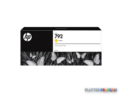 HP 792 775-ml Yellow Latex Ink Cartridge print head Thermal inkjet
