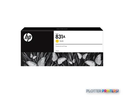HP 831A 775-ml Yellow Latex Ink Cartridge