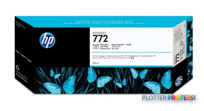 HP 772 300-ml Photo Black DesignJet Ink Cartridge