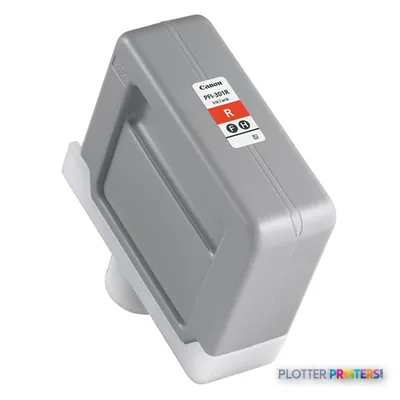 Canon PFI-301R Red Ink Cartridge, 330 ml (1492B001)