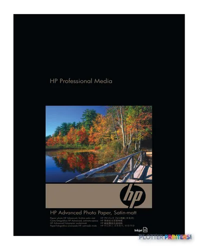 HP Advanced Satin-matt A3+ White Satin-matte
