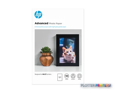 HP Advanced Photo Paper Glossy 250 g/m2 10 x 15 cm (101 x 152 mm) 100 sheets