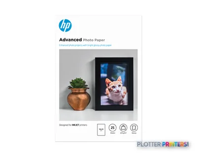 HP Advanced Photo Paper Glossy 250 g/m2 10 x 15 cm (101 x 152 mm) 25 sheets