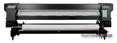 HP DesignJet 10000s Printer product image showing front view with dual roll feed system