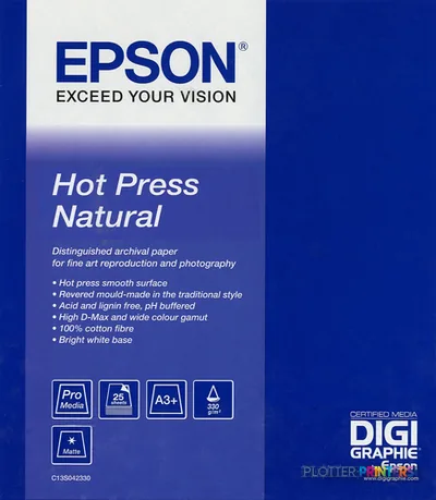 Epson Hot Press Natural 44"x 15m