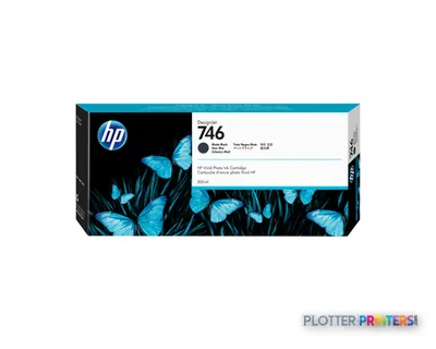 HP 746 300-ml Matte Black DesignJet Ink Cartridge