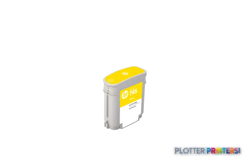 HP 745 yellow ink cartridge for DesignJet Z6 44-in PostScript Printer