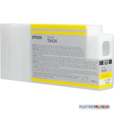 Epson T6424 Yellow Ink Cartridge (150ml)