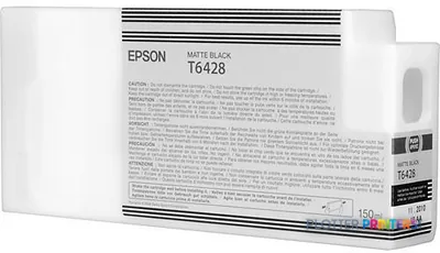 Epson T6428 Matte Black Ink Cartridge (150ml)
