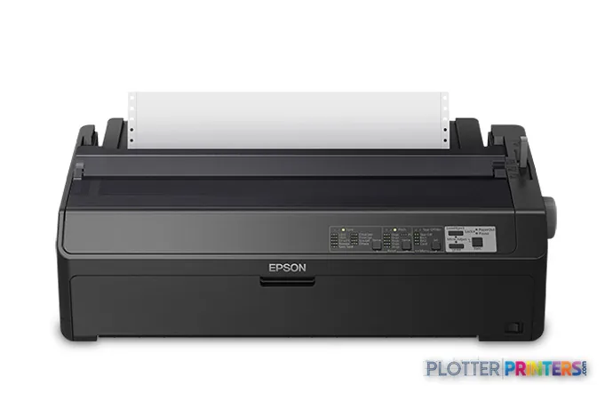 Epson C11CF40201 large format printer product image showing front view with paper loaded