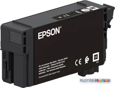 Epson SureColor SC-T3100N ink cartridge product image showing black cartridge with Epson branding