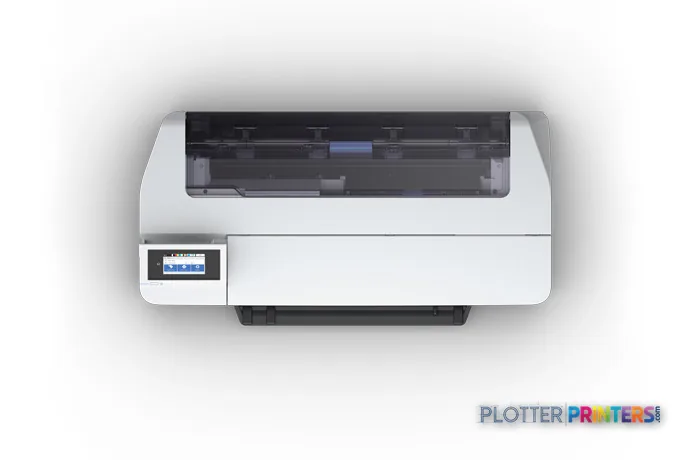 Epson SureColor T3170 large format printer product image showing white and black inkjet printer with control panel