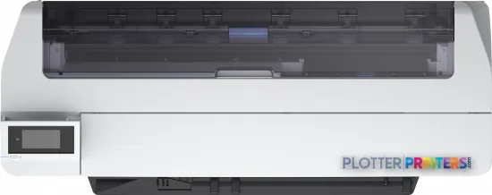 Epson SureColor SC-T5100N wireless printer product view showing top and front angles