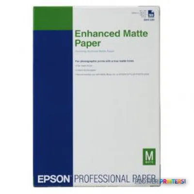 Epson Enhanced Matte Paper, DIN A3+, 192g/m², 100 Sheets