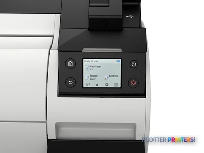 Canon TM-300 MFP L36ei product image showing front control panel with touchscreen display and operation buttons