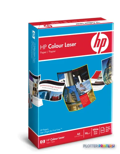 HP Color Laser Paper 90 gsm-500 sht/A4/210 x 297 mm printing paper A4 (210x297 mm) Matte 500 sheets White