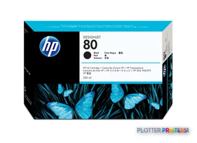 HP 80 350-ml Black Ink Cartridge