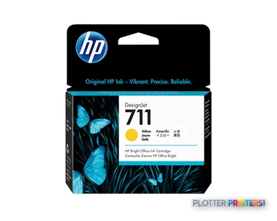 HP 711 29-ml Yellow DesignJet Ink Cartridge