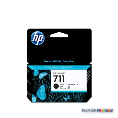 HP 711 38-ml Black DesignJet Ink Cartridge
