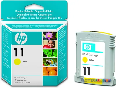 HP 11 Yellow Original Ink Cartridge