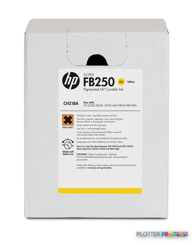 HP FB250 3-liter Yellow Scitex Ink