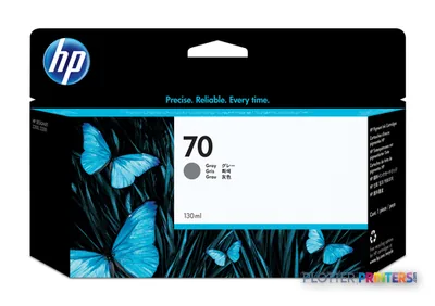 HP 70 130-ml Gray Ink Cartridge