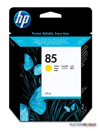 HP 85 69-ml Yellow DesignJet Ink Cartridge print head Thermal inkjet