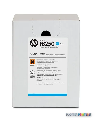 HP FB250 3-liter Cyan Scitex Ink