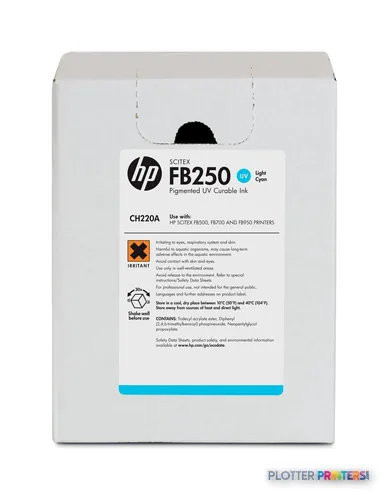 HP FB250 3-liter Light Cyan Scitex Ink