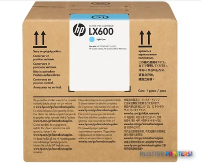 HP LX600 Light Cyan Ink Cartridge (CC589A)