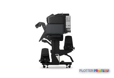 Epson SureColor SC-S60600L large-format printer product image showing black inkjet printer with stand and control panel