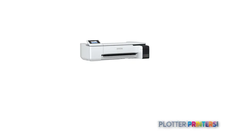 Epson SureColor SC-T3100x large format printer product image, white and black inkjet printer with touchscreen display