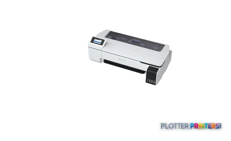 Epson SureColor SC-T3100x large format printer product image showing white inkjet printer with control panel and paper feed