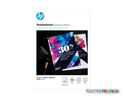 HP Professional Business Paper Glossy 180 g/m2 A4 (210 x 297 mm) 150 sheets