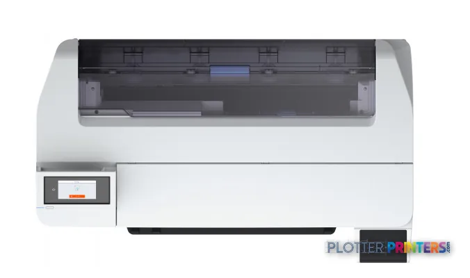 Epson SureColor SC-T3100X large-format printer product image showing white printer with open paper feed compartment