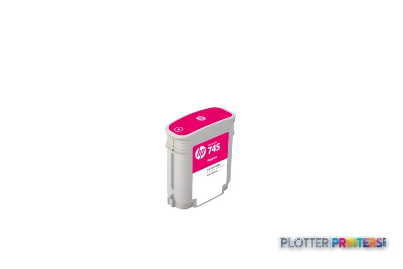 HP 745 magenta ink cartridge for DesignJet Z9+ 24-in PostScript Printer