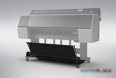 Epson SureColor P9570 large format printer product image showing black inkjet printer with stand