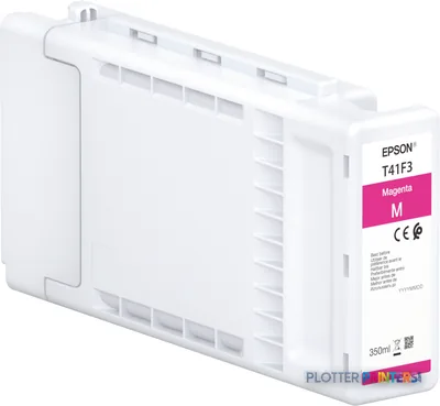 Epson T41F3 magenta ink cartridge for SC-T3405N printer