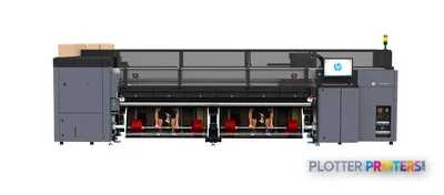 HP Latex 3500 large format printer product image showing grey industrial printer with dual print heads and control panel
