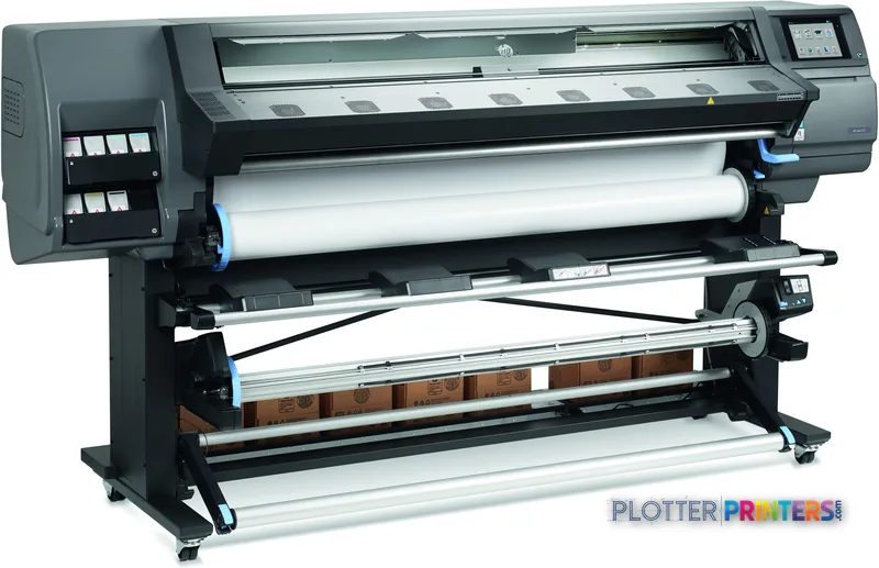 HP Latex 375 Printer Europe large-format printer product image showing grey printer with roll feed system