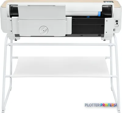 HP DesignJet Studio 24-in Printer product image showing white printer with paper roll on stand
