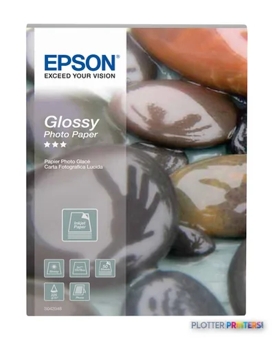 Epson Glossy Photo Paper, 130 x 180 mm, 225g/m², 50 Sheets