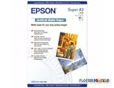 Epson Singleweight Matte Paper, DIN A3+, 120g/m², 100 Sheets
