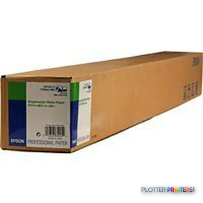 Epson Singleweight Matte Paper Roll, 44" x 40 m, 120g/m²
