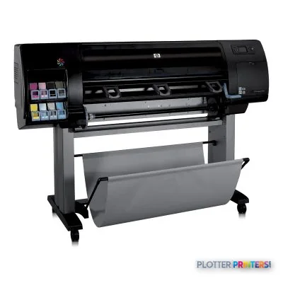 HP Designjet Z6100 42-in Printer large format printer with roll feed stand and control panel