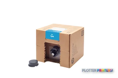 HP 873 3-liter Cyan Latex Ink Cartridge