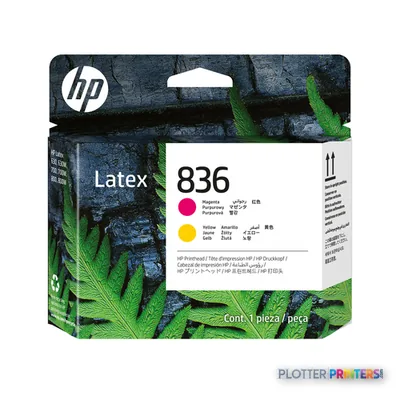 HP 836 Magenta/Yellow Latex Printhead print head Thermal inkjet