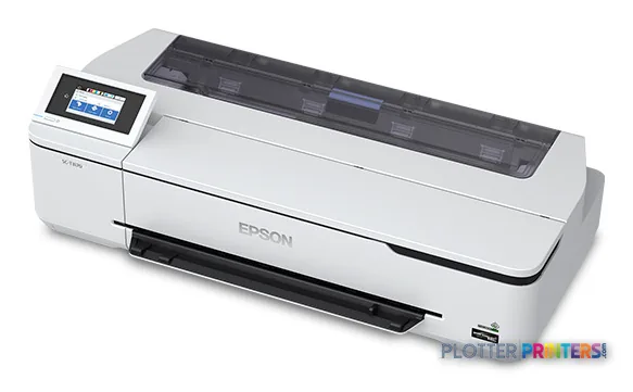 Epson SureColor T3170M large-format printer product image showing white printer with control panel and paper feed slot